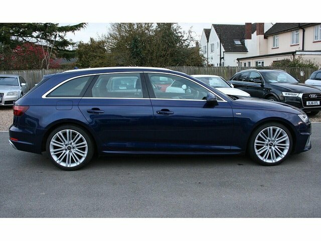Audi A4 Avant 2.0 Tdi 35 S Line Estate S Tronic Euro Blue