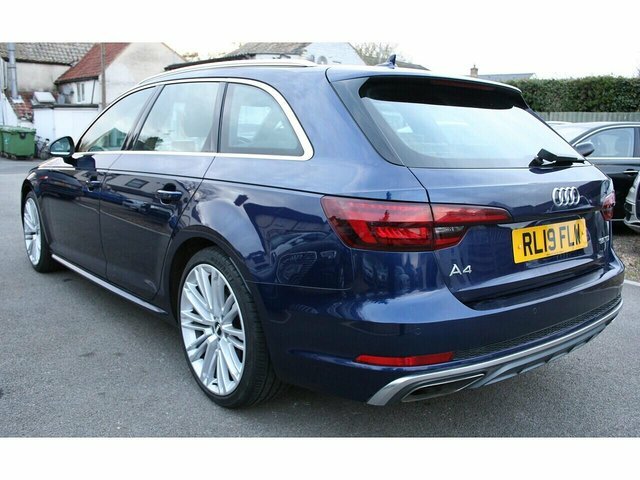 Audi A4 Avant 2.0 Tdi 35 S Line Estate S Tronic Euro RL19FLW Blue #4