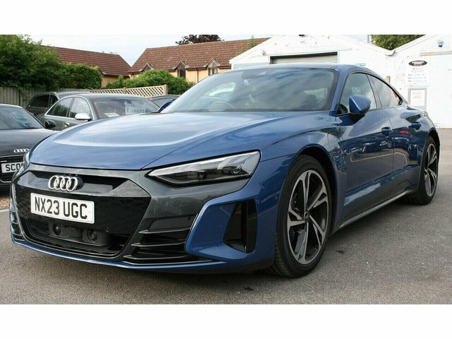 Audi E Tron GT Quattro 0.0 Coupe NX23UGC Blue #2