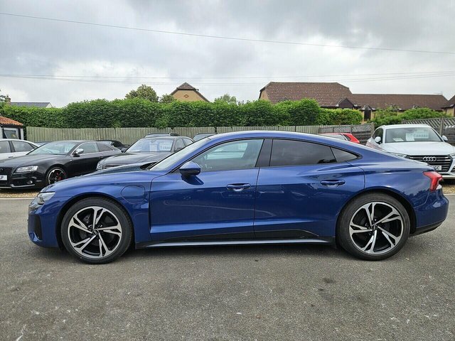 Audi E Tron GT Quattro 0.0 Coupe NX23UGC Blue #5