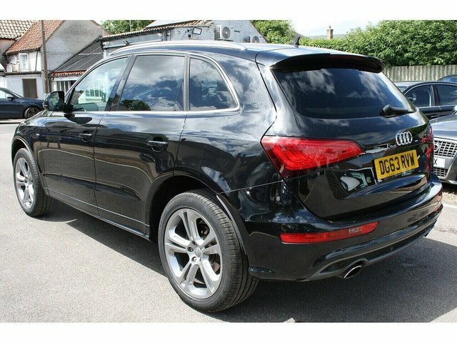 Audi Q5 2.0 Tfsi S Line Plus Suv Tiptronic Quat DG63RVW Black #4
