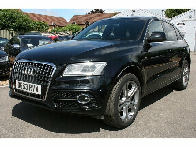 Audi Q5 2.0 Tfsi S Line Plus Suv Tiptronic Quat DG63RVW Black #2
