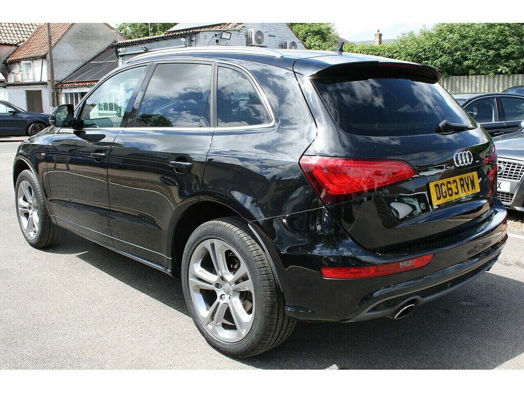 Audi Q5 2.0 Tfsi S Line Plus U925 Ulez DG63RVW Black #4