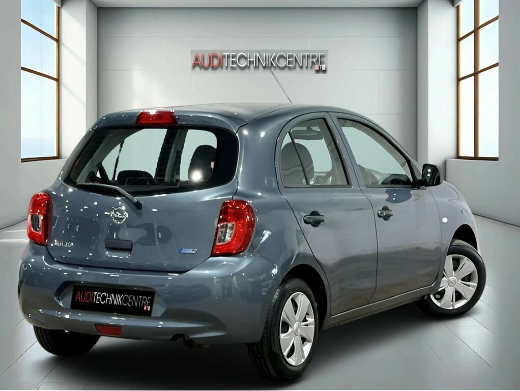 Nissan Micra Visia Grey #4