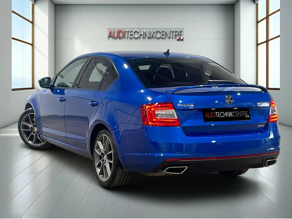 Skoda Octavia Tdi Vrs Blue #4