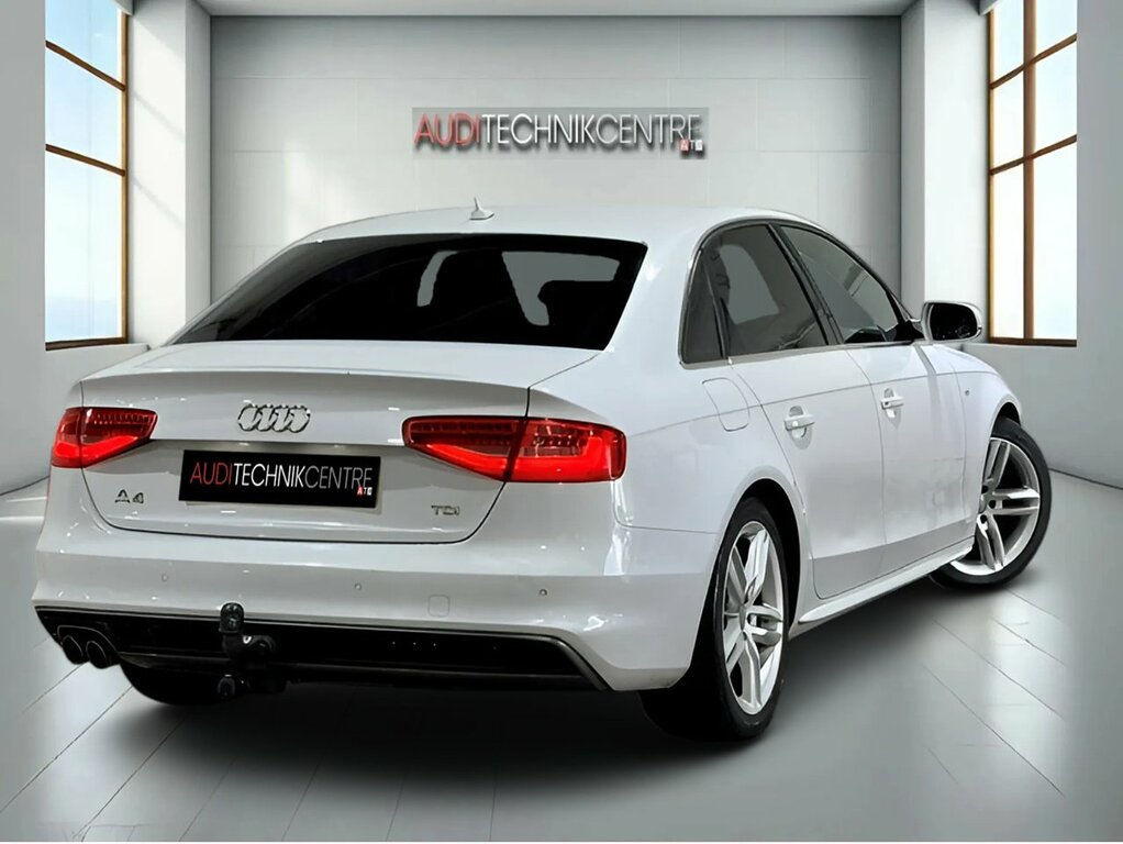 Audi A4 Tdi S Line White #4