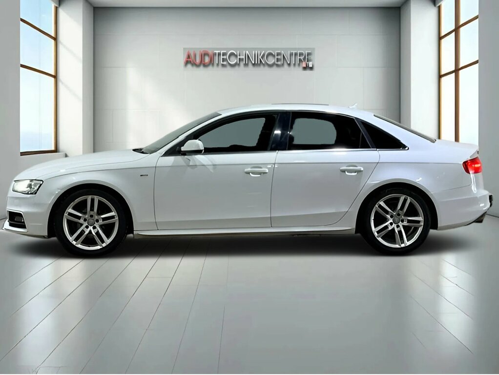 Audi A4 Tdi S Line White #2