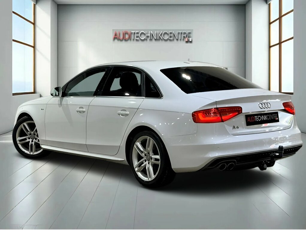 Audi A4 Tdi S Line White #3