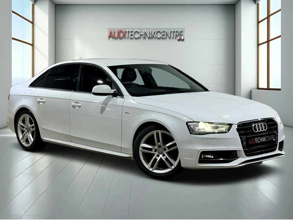 Audi A4 Tdi S Line White #6