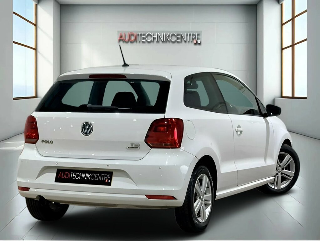 Volkswagen Polo Tsi Bluemotion Tech Match Edition White #6