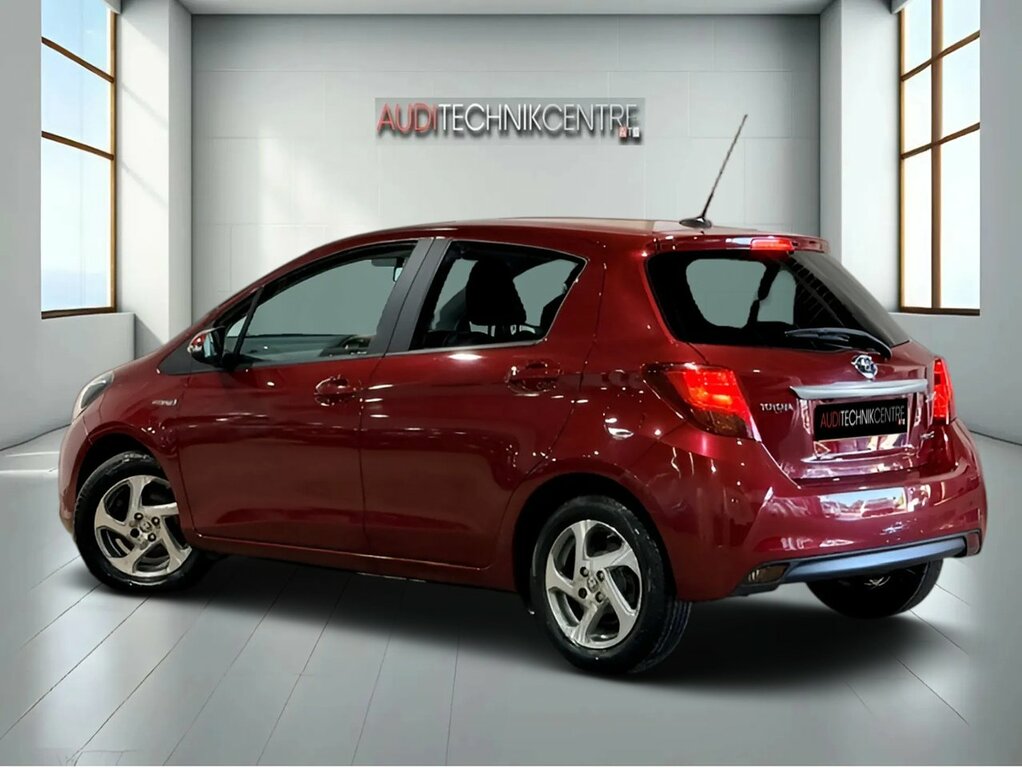 Toyota Yaris Vvt-h Icon Red #4