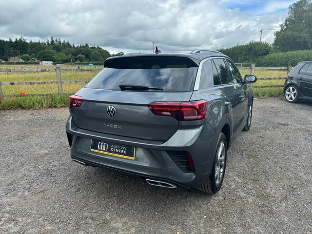 Volkswagen T-Roc Tsi R-line Suv RO24OHZ Grey #4