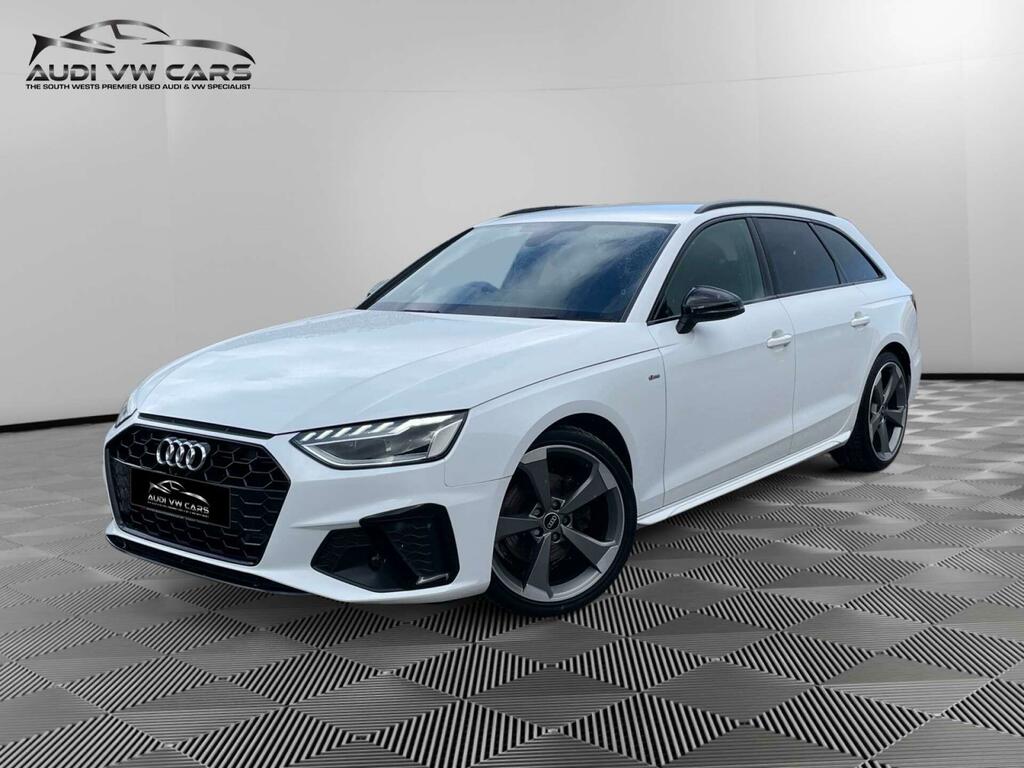 Audi A4 Avant 2.0 Tfsi 35 Black Edition Euro 6 Ss White