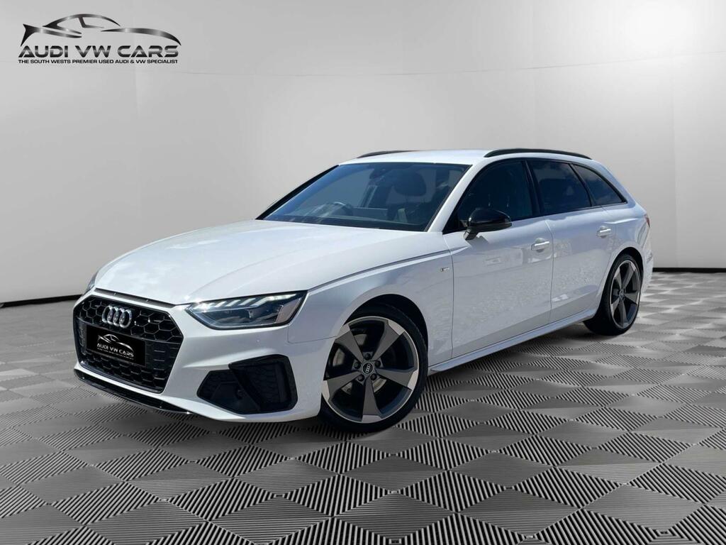 Audi A4 Avant 2.0 Tfsi 35 Black Edition Euro 6 Ss White