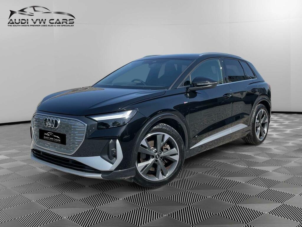 Audi Q4 E Tron S Line Black