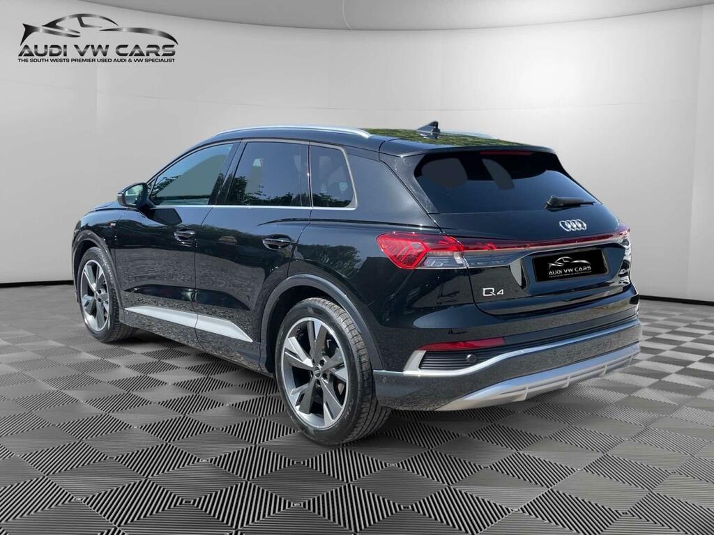 Audi Q4 E Tron S Line Black #3