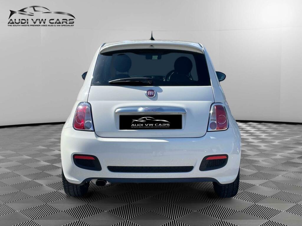 Fiat 500 S White #4