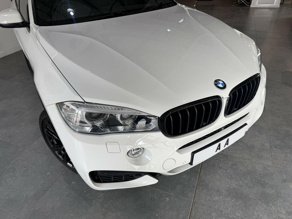 BMW X6 3.0 X6 Xdrive40d M Sport White #2