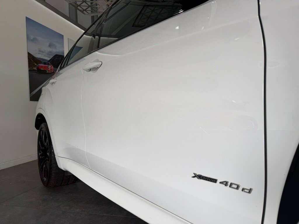 BMW X6 3.0 X6 Xdrive40d M Sport White #5