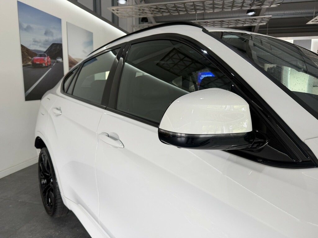 BMW X6 3.0 X6 Xdrive40d M Sport White #4