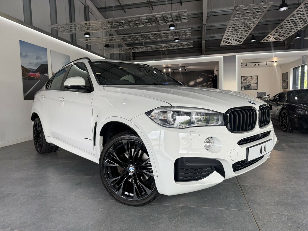 BMW X6 3.0 X6 Xdrive40d M Sport White