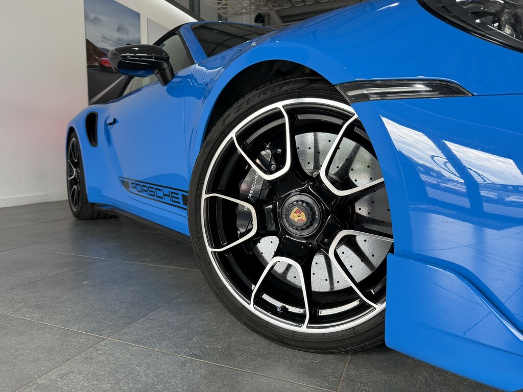 Porsche 911 Convertible 3.7 T 992 Turbo S 202372 BA72GXJ Blue #4
