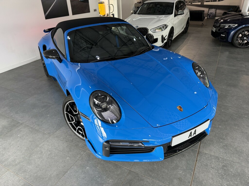 Porsche 911 Convertible 3.7 T 992 Turbo S 202372 BA72GXJ Blue #2