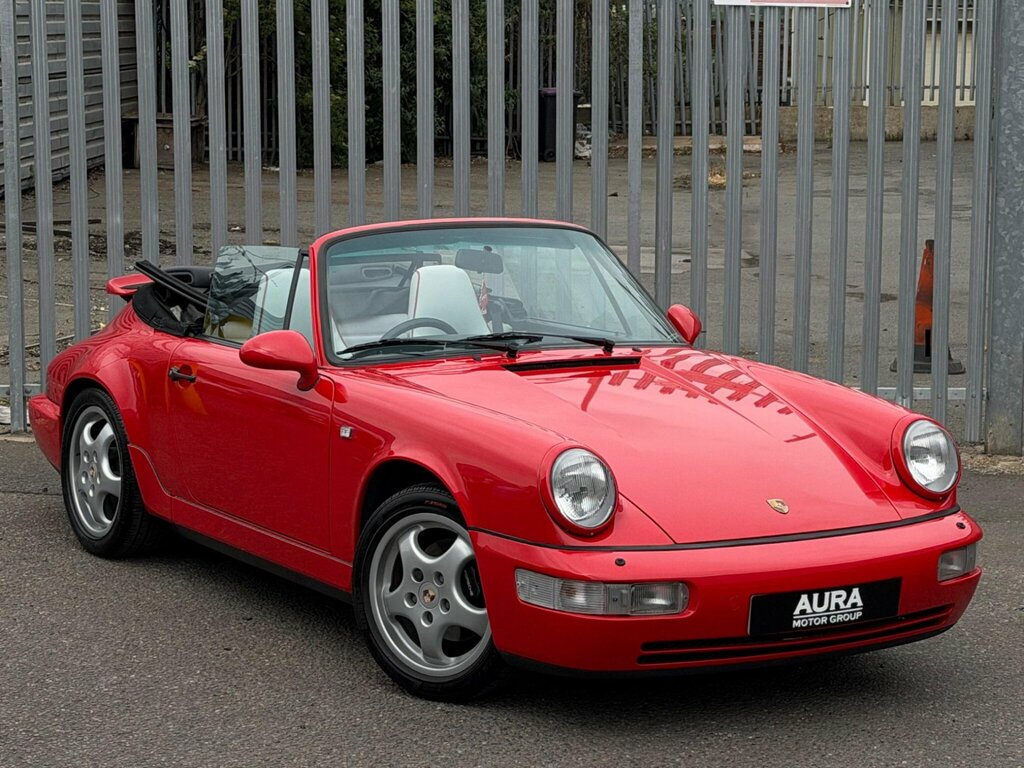 Porsche 911 3.6 964 Carrera 2 Cabriolet Red #4