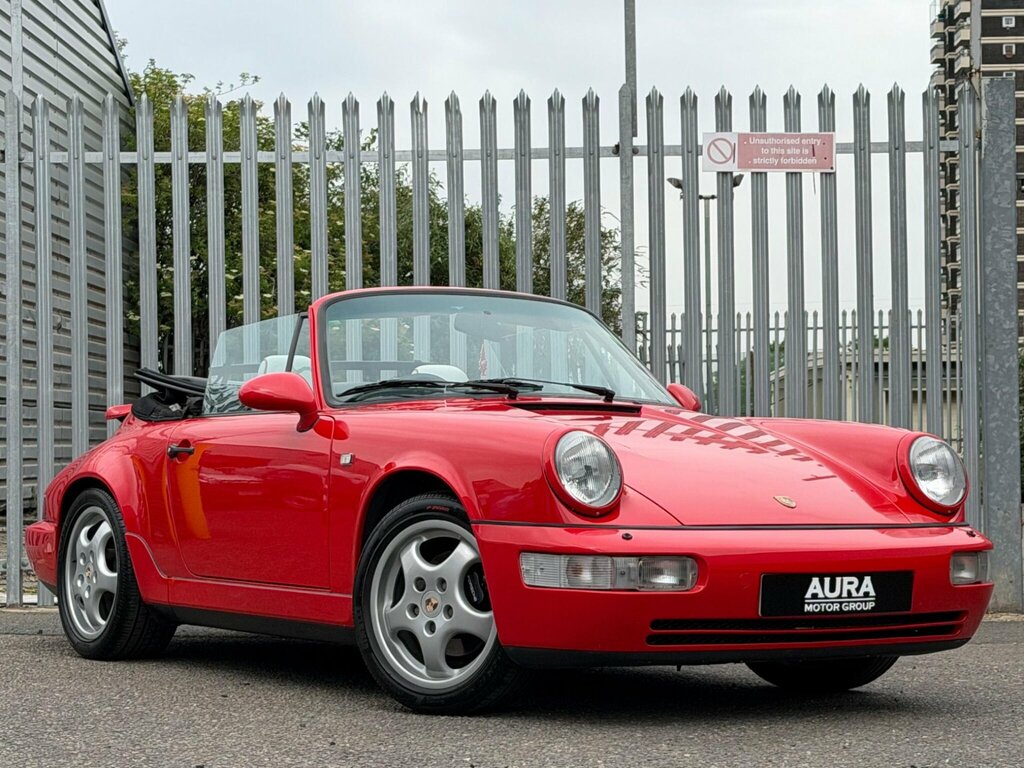 Porsche 911 3.6 964 Carrera 2 Cabriolet Red #3