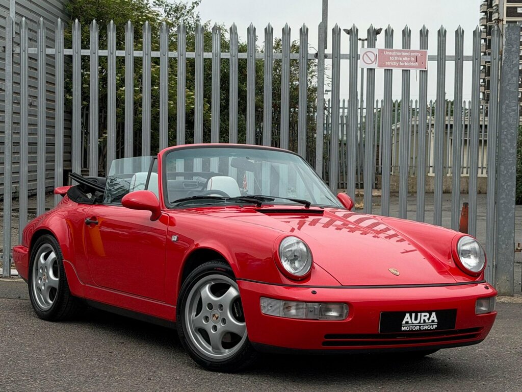 Porsche 911 3.6 964 Carrera 2 Cabriolet Red #2
