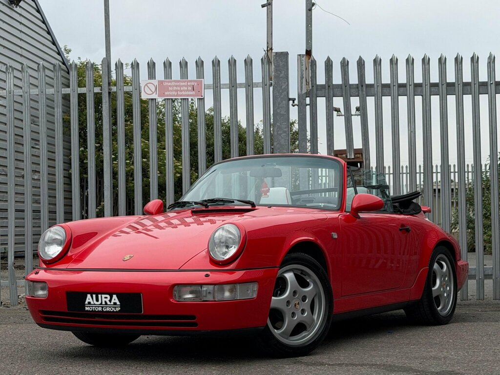 Porsche 911 3.6 964 Carrera 2 Cabriolet Red #6