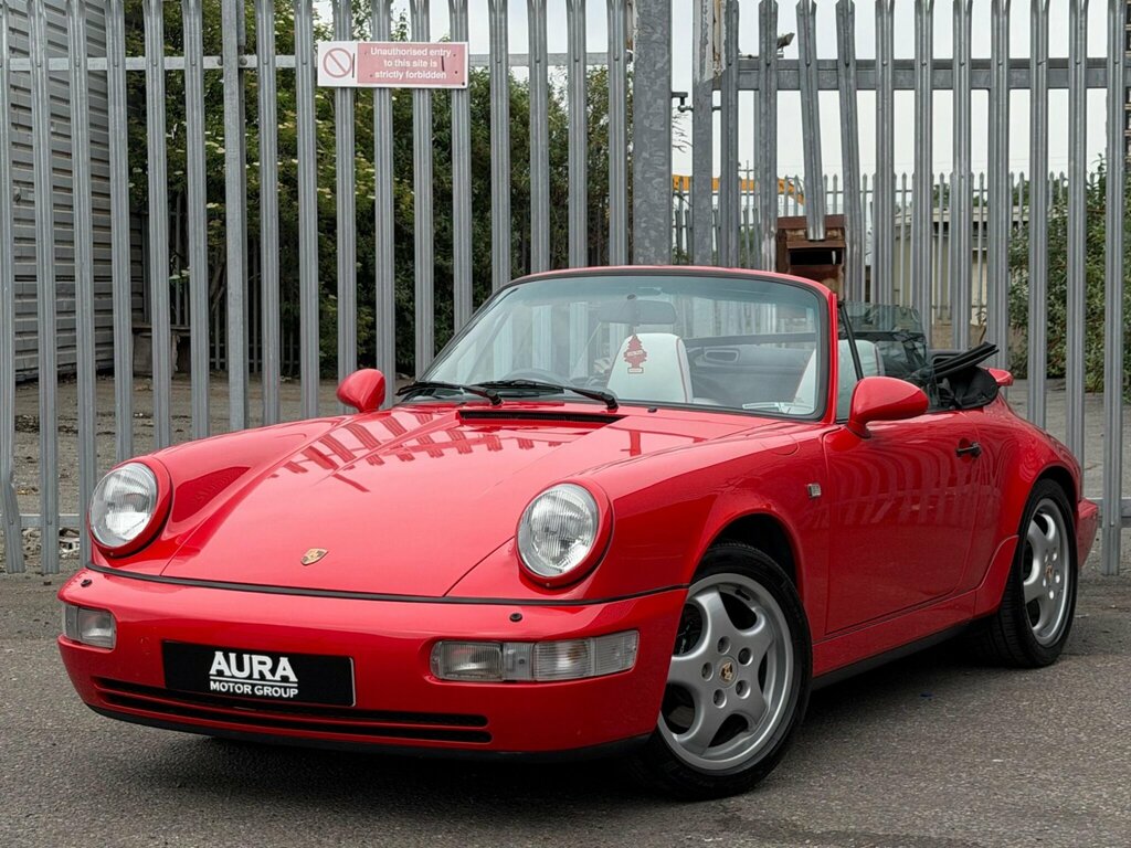 Porsche 911 3.6 964 Carrera 2 Cabriolet Red #5