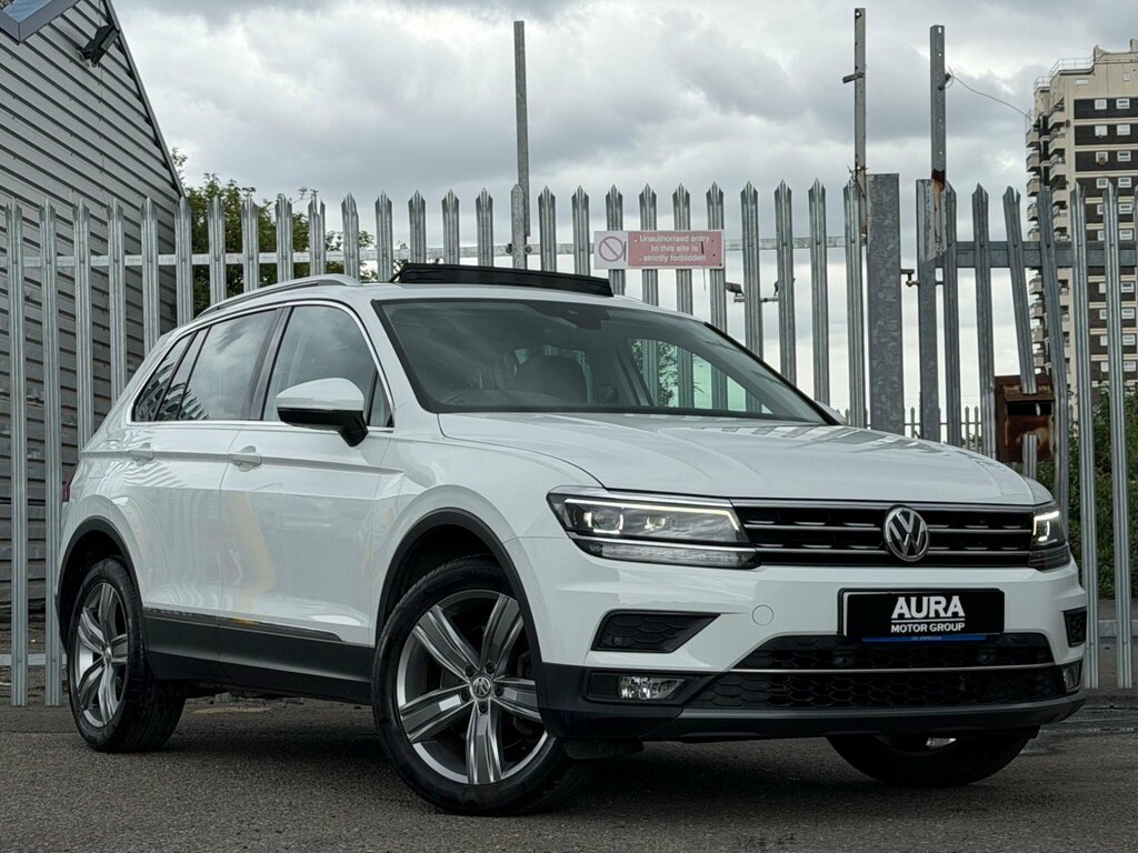 Volkswagen Tiguan 2.0 Tdi Sel Dsg 4Motion Euro 6 Ss KT19KBO White #2