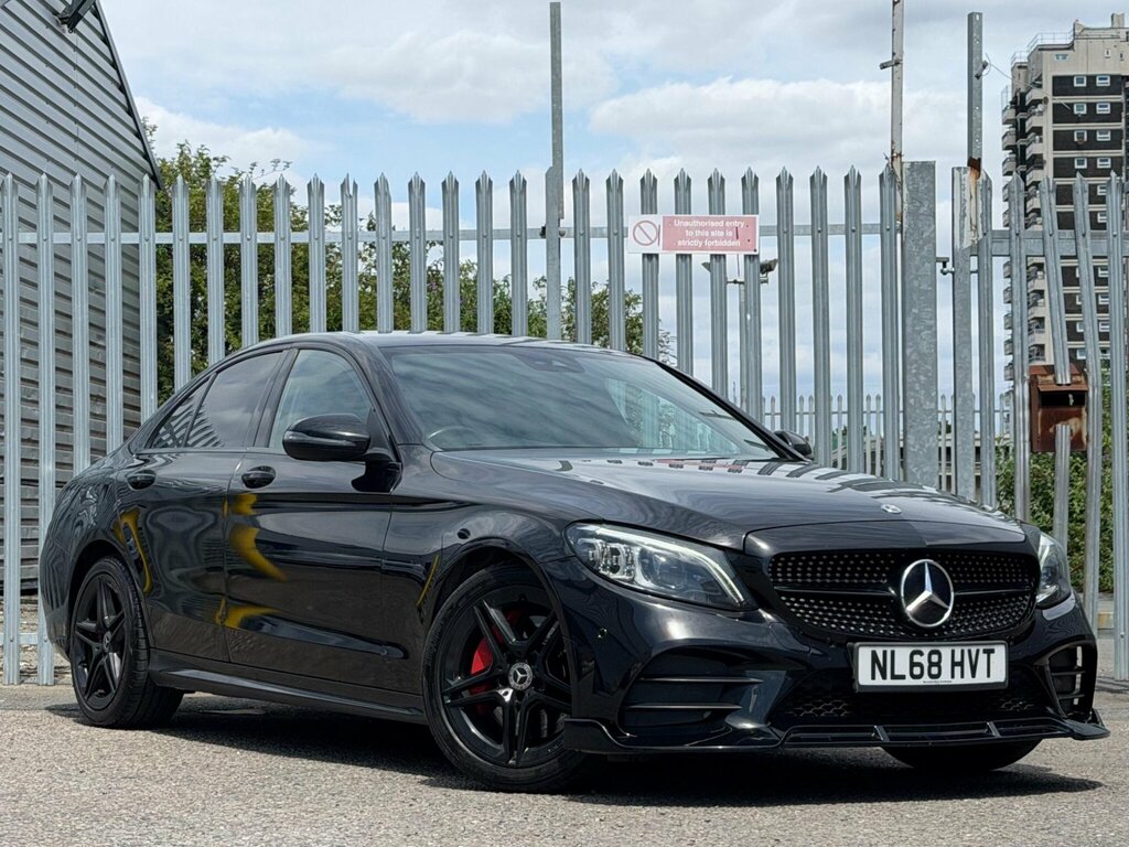 Mercedes-Benz C Class 2.0 C300 Amg Line Premium G-tronic Euro 6 Ss Black #2