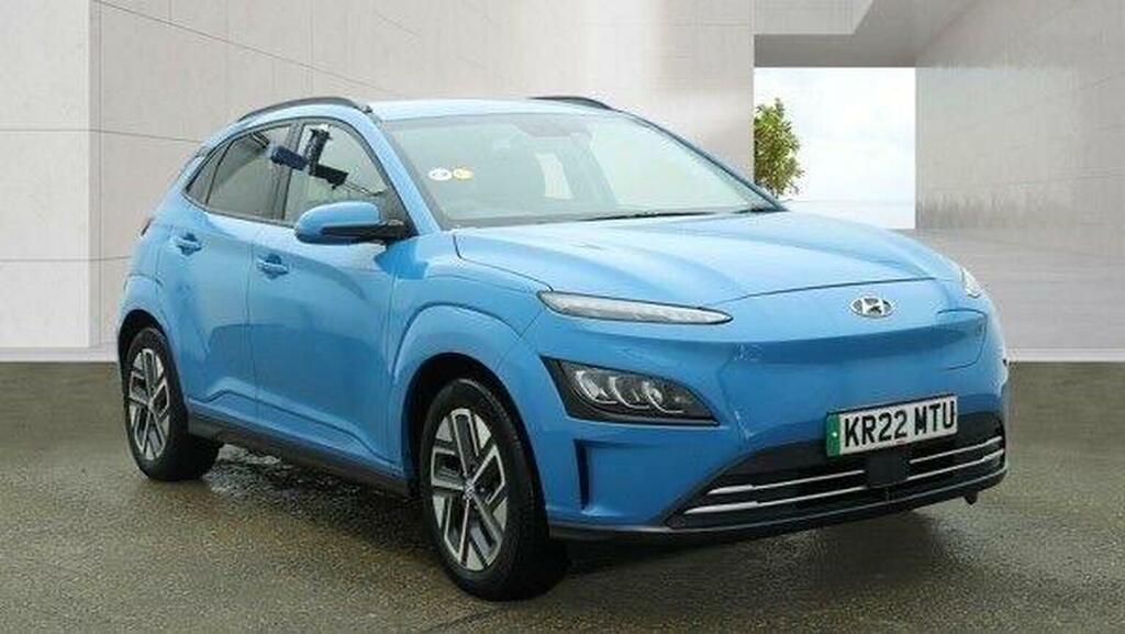 Hyundai Kona 64Kwh Premium 10.5Kw Charger Blue