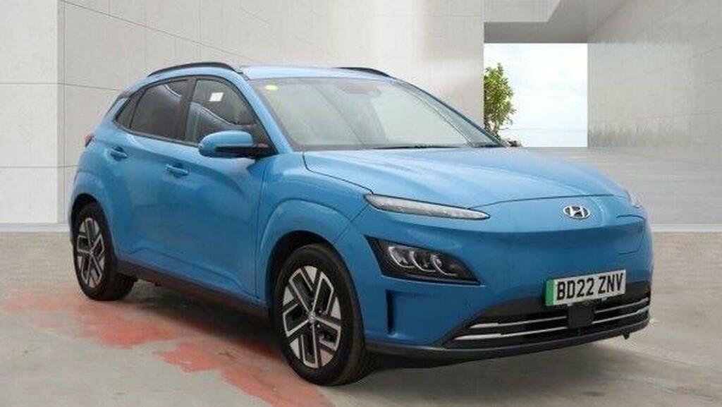 Hyundai Kona 64Kwh Premium 10.5Kw Charger Blue
