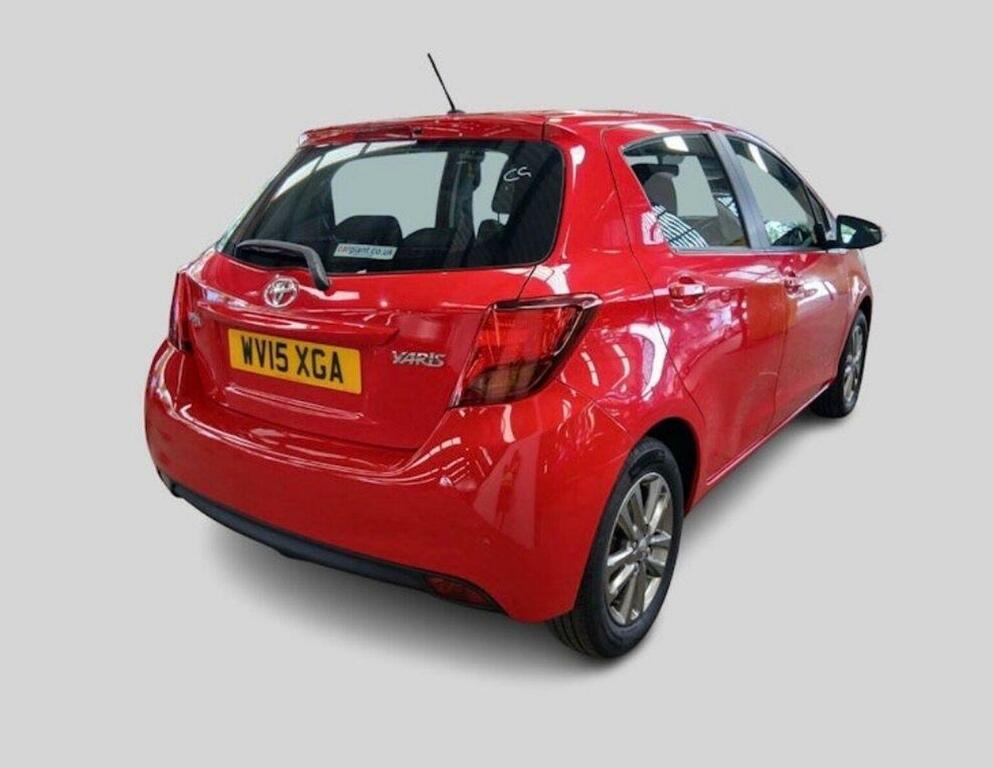 Toyota Yaris 1.33 Dual Vvt-i Icon Euro 5 Euro 5 Red #3