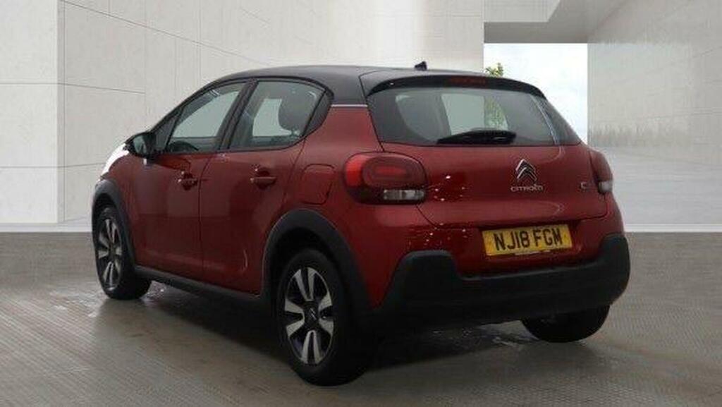 Citroen C3 1.2 Puretech Feel Euro 6 Red #4