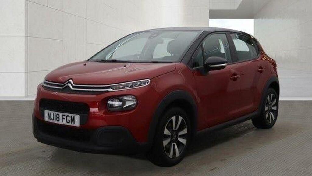 Citroen C3 1.2 Puretech Feel Euro 6 Red #2
