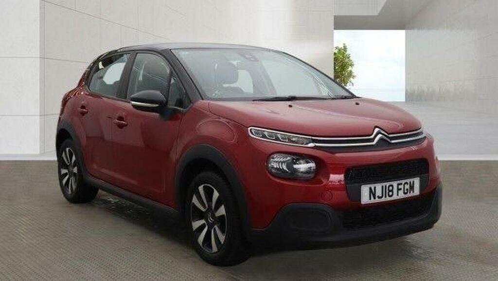 Citroen C3 1.2 Puretech Feel Euro 6 Red