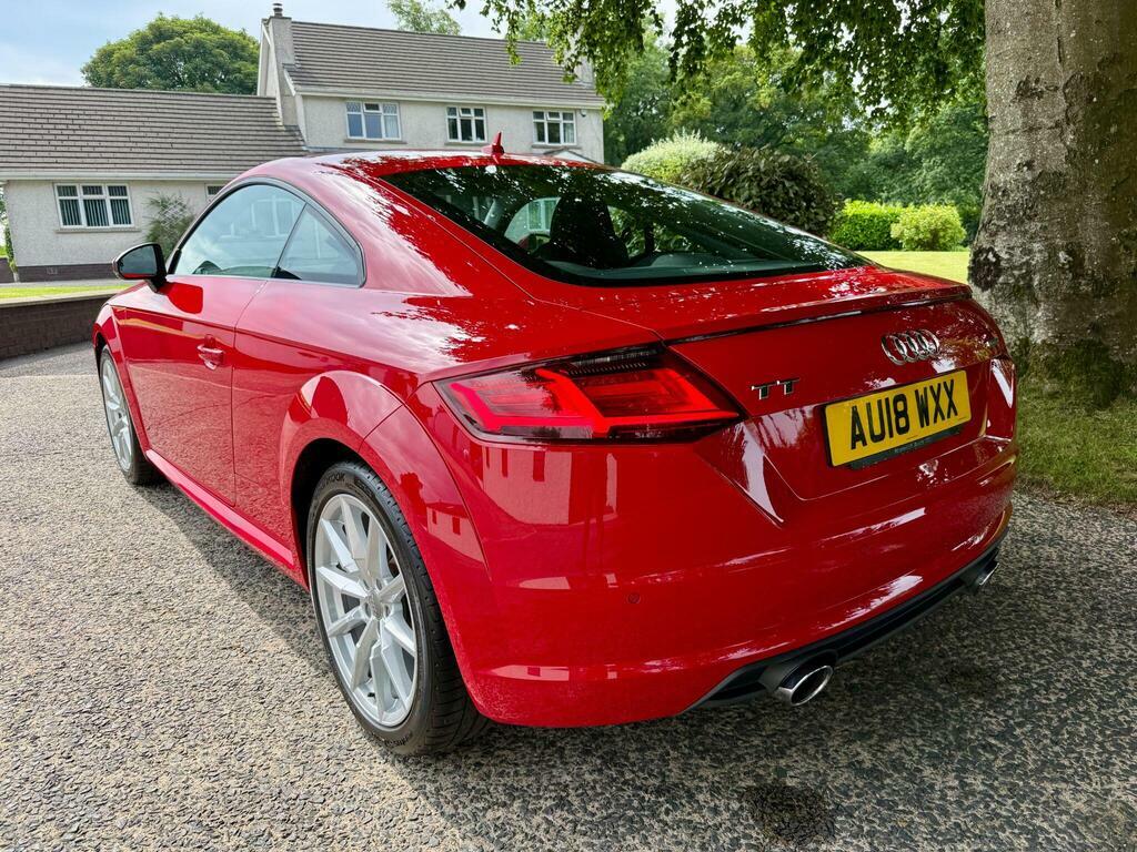 Audi TT 2.0 Tfsi Sport S Tronic Quattro Euro 6 S S Red #3