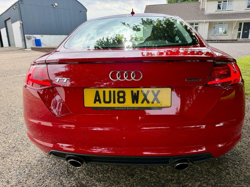 Audi TT 2.0 Tfsi Sport S Tronic Quattro Euro 6 S S Red #4
