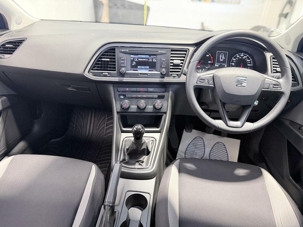 Seat Leon 1.6 Tdi Cr S Sport Tourer Euro 5 Ss 2014 Blue #5
