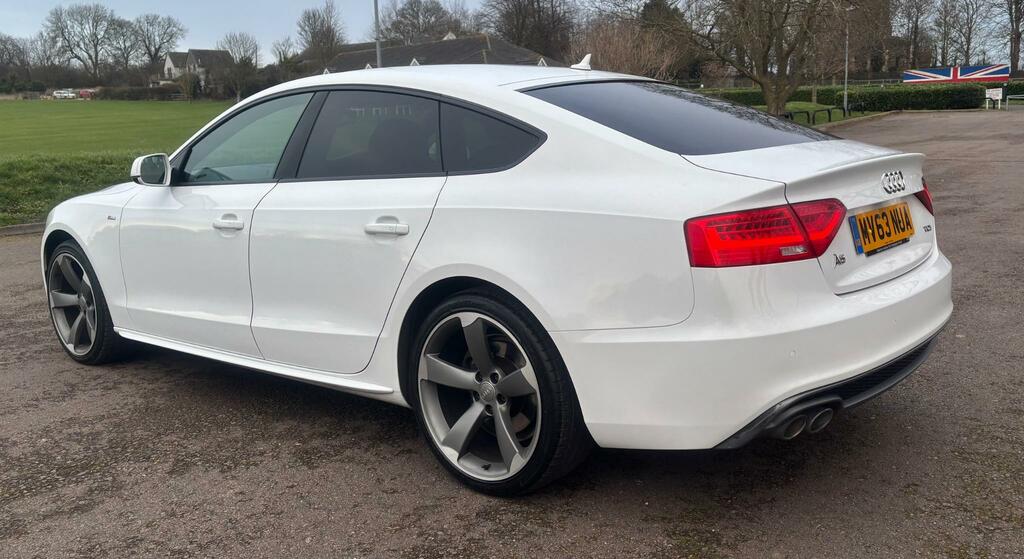 Audi A5 2.0 Tdi Black Edition Sportback Euro 5 Ss MV63NUA White #5