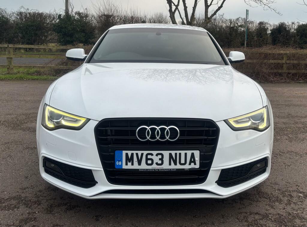Audi A5 2.0 Tdi Black Edition Sportback Euro 5 Ss MV63NUA White #2