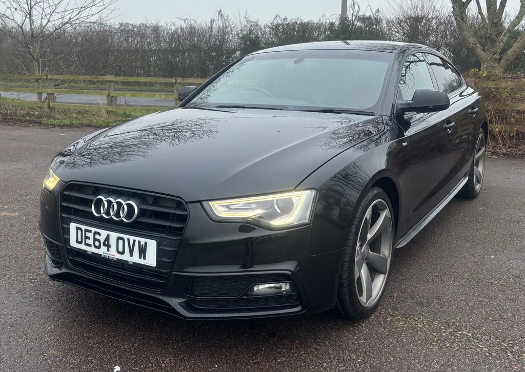 Audi A5 2.0 Tdi Black Edition Sportback Euro 5 Ss DE64OVW Black #6