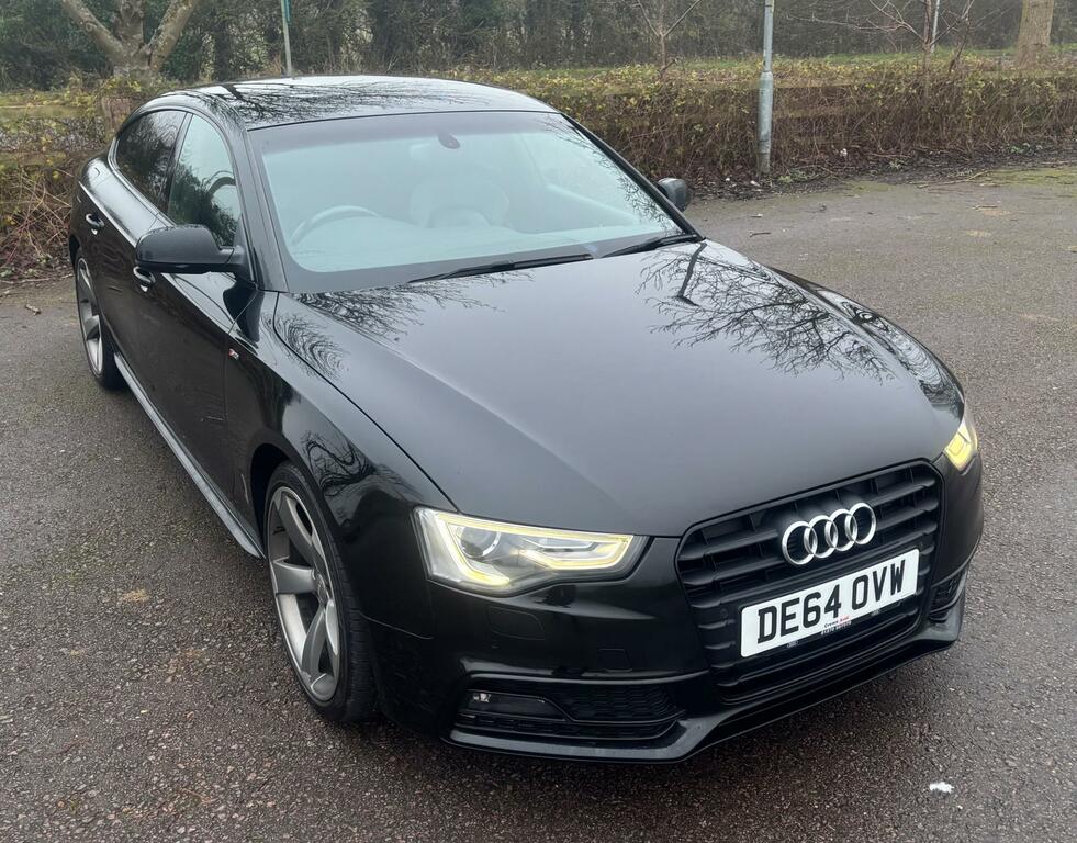 Audi A5 2.0 Tdi Black Edition Sportback Euro 5 Ss DE64OVW Black #4
