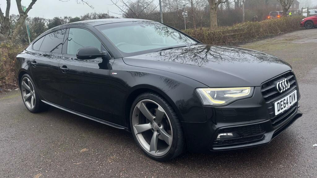 Audi A5 2.0 Tdi Black Edition Sportback Euro 5 Ss DE64OVW Black #2