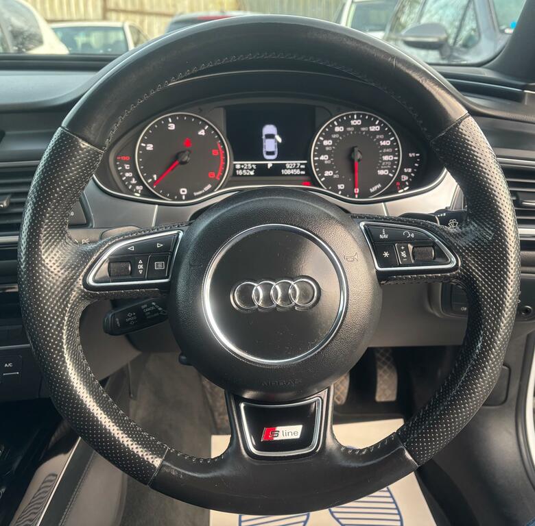 Audi A6 Saloon Tdi Ultra Black Edition White #37