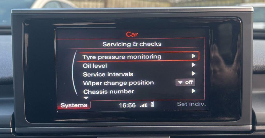 Audi A6 Saloon Tdi Ultra Black Edition White #49